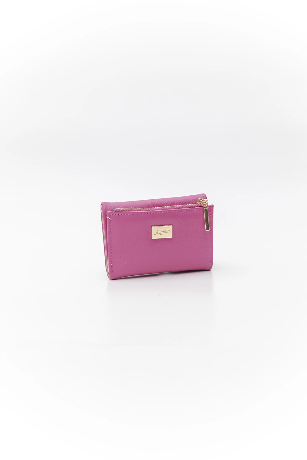 PC384-fuchsia-1 Μικρό λεπτό πορτοφόλι - Image 1